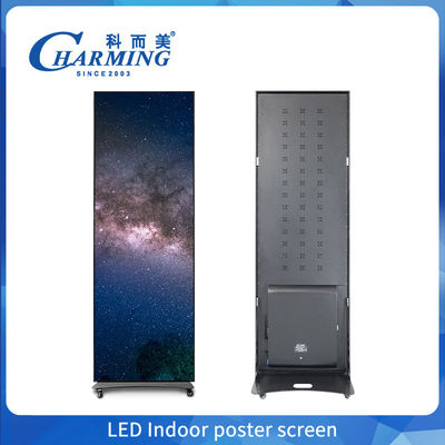 HD LED Indoor Full Color Poster LED Display P1.86 P2 P2.5 P3 Vloer Staand Digitaal Scherm Poster Scherm