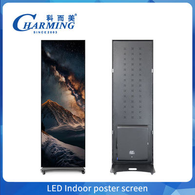 Indoor Welcome LED Light Menu Board 640mm*1920mm Rectangle Lighting Box met aluminium frame Acryl en glas materialen