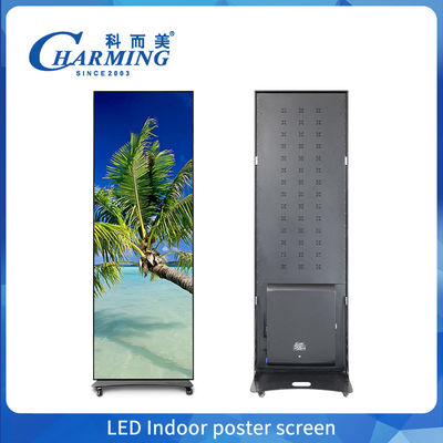 Indoor Welcome LED Light Menu Board 640mm*1920mm Rectangle Lighting Box met aluminium frame Acryl en glas materialen