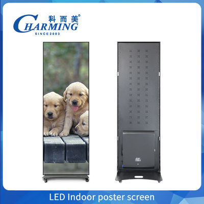 Indoor Welcome LED Light Menu Board 640mm*1920mm Rectangle Lighting Box met aluminium frame Acryl en glas materialen