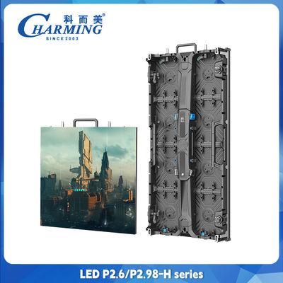 Super helder P2.6 P2.98 Indoor Outdoor Led Video Wall met vooronderhoud voor kerkgebruik