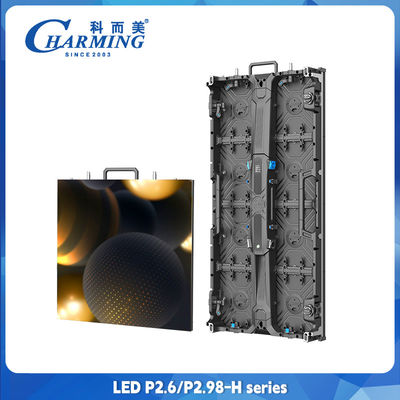 Super helder P2.6 P2.98 Indoor Outdoor Led Video Wall met vooronderhoud voor kerkgebruik
