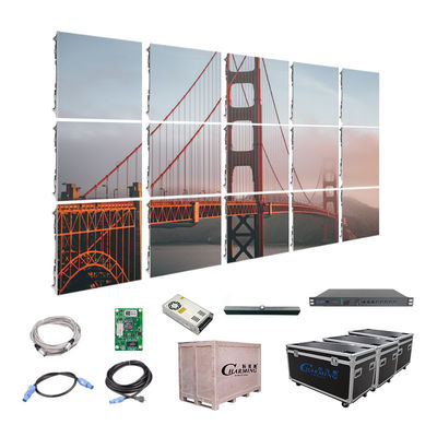 500*500mm/500*1000mm P2.98 K-serie Buitenscherm Verhuur Display Met Lampkralen