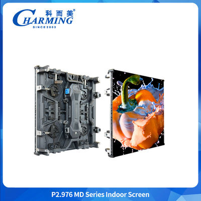 Indoor Flexible P2.604 P2.98 P3.91 Gietgegooid Aluminium Gemakkelijk onderhoud Verhuur LED-scherm