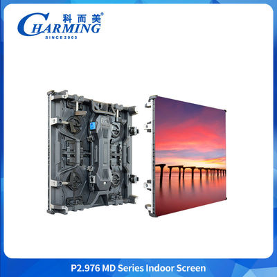 Indoor Flexible P2.604 P2.98 P3.91 Gietgegooid Aluminium Gemakkelijk onderhoud Verhuur LED-scherm