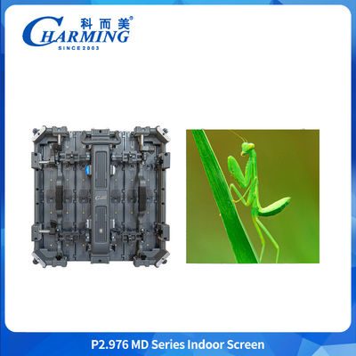 Charmingngled Front Service P2.98 Indoor Led Wall Display Flexibel scherm voor reclame Verhuur