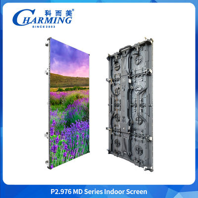 P2.6 P2.98 draagbare verhuur led module display waterdicht paneel binnenshuis video muur reclame groot tv-scherm