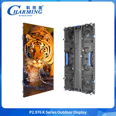 Hoog verfrissend P2.6 Indoor Rental Led Screen 7680hz LedWall Display 500*500mm Fast Food Indoor Led