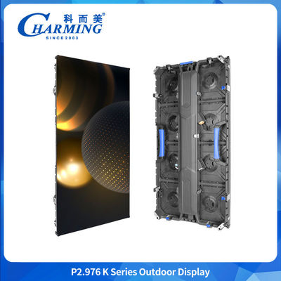 Buiten P2.98 Huur scherm Aluminium legering Waterdicht Led Muur Event Stage achtergrond