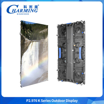Buiten P2.98 Huur scherm Aluminium legering Waterdicht Led Muur Event Stage achtergrond