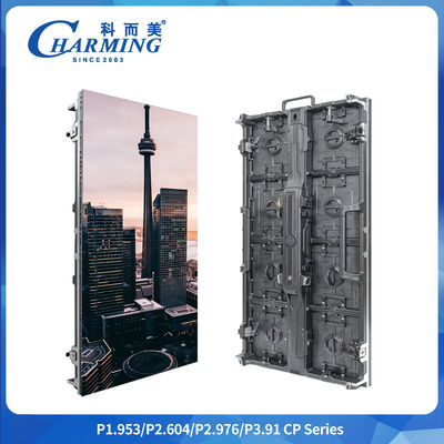 P2.6/2.976/3.91 Aluminium legering doos verstelbare boog Grootte 500*500mm/500*1000mm 7680Hz HD Verhuur Buiten Led Didplay
