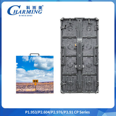 Aluminium legering doos P2.6/2.98/3.91 CP-serie Outdoor LED Video Wall Met Spring Ball Positioning