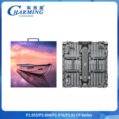 6.6kg 500x500/1000x84mm 1.95 Kleine Pitch Gob Craft Curved Regula Screen P2.6-P3.91 Flexible Full Color RGB Digital Advertising Indoor Rental Dance Club LED Display