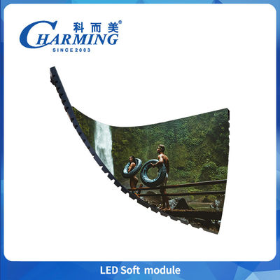 3840-7680Hz Hoge verversingsfrequentie Sterke magnetische adsorptie Installatie P2 P2.5 P3 P4 Flexible Soft Led Module Pantalla Led For Event
