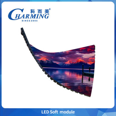 Hoog vernieuwingspercentage Indoor LED Soft Module Video Wall For Light Advertising Campaigns Event Organisatie
