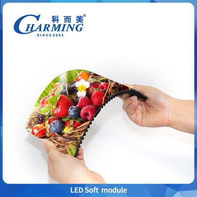 Creative Front Maintenance Flexible HD Soft Led Module P1.86 P2 P2.5 P3 Gekrompen reclame rond scherm Halve cirkel led scherm