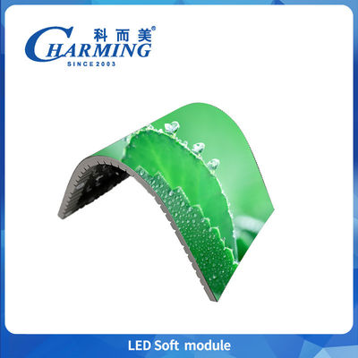 Indoor Smd Full Color Led Screen P2 P2.5 P3 P4 Flexibel Led Panel Rgb Gekrompen Flexibel Led Board Soft Led Module Voor Advertenties
