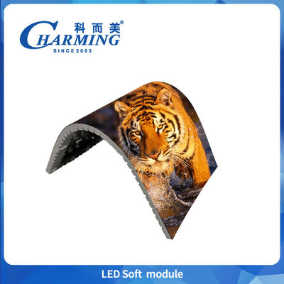 Indoor Led Soft Module RGB P3 P3.076 P4 High Contrast Naadloos Splicing Voor Spiral Screen