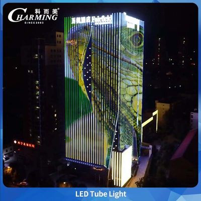 U38 Aluminiumlegering RGB Led Tube Light DC24V SPI Control for Building