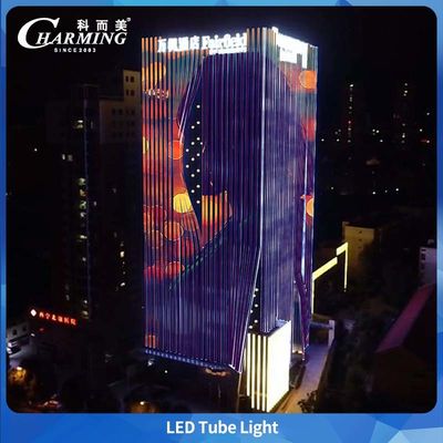Charmante 24w 0.5/1m Aminal Video RGB Led Buisverlichting voor Gebouwgevel