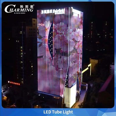 IP65 Energiebesparend RGB LED-buislicht voor buiten met UV-PC-dekoratie