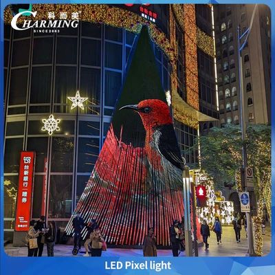 Platte Transparante Ip66 Outdoor Led Pixel Licht Laag Vermogen Voor Bruggen
