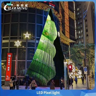 Platte Transparante Ip66 Outdoor Led Pixel Licht Laag Vermogen Voor Bruggen