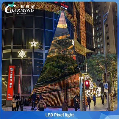 Charmante 2025 Next-Gen LED Pixel Light 40D 40×27.3mm IP66 Waterdichte PC Behuizing Voor Verlichting van Toeristische Attracties Architecturale Decoratie
