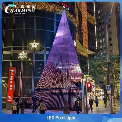 IP65 Buitenwaterdicht Gebouwhoogte Pixellicht Met RGB Display Kleur