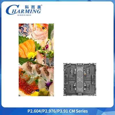 CM-serie 7680Hz Aluminiumlegeringsverhuur LED-scherm P2.6 P2.98 P3.91