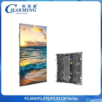 P3.91 500x1000 mm LED-videowandverhuurdisplay Aluminiumlegering