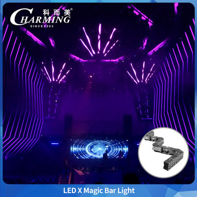 Gemakkelijk te ontmantelen en samen te stellen tot verschillende lengtes Charmant product LED X Magic Bar Modulair ontwerp Charmant product LED X Magic Bar RGB LED Pixel Bar Voor Entertainment Event