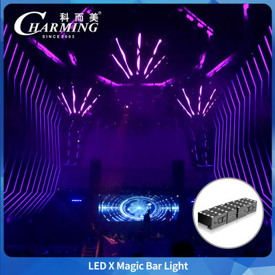 Wandmontagebaar Charming Product LED X Magic Bar For Entertainment Event Modulair ontwerp Charming Product LED X Magic Bar RGB LED Pixel Bar