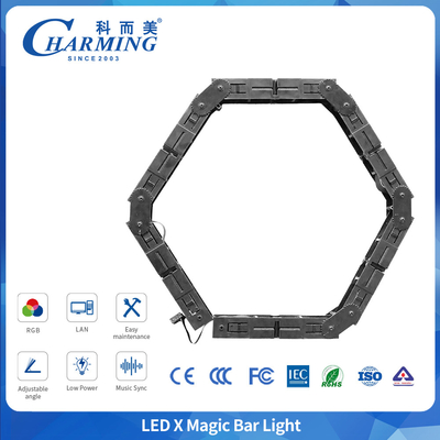 Verstelbare hoek SMD3838 LED X MAGIC BAR Licht van Charmante Fabrikant voor Binnen