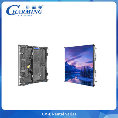 Wordt geleverd met stroomkabel Outdoor verhuur LED-scherm 150% verbetering in efficiëntie