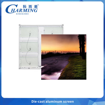 Buiten waterdicht Vaste installatie P6.66 Led Display Screen Led Wall voor reclame Custom Size LED Video Wall