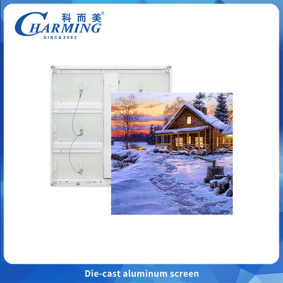 960x960mm Led 3d Screen Digital Led Billboard P6 Outdoor Football Stadium Led Board