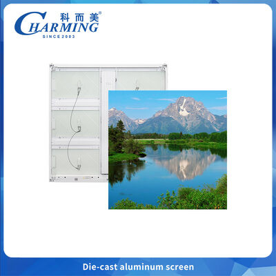 P6.66 Verhuur buiten LED-scherm met boogsplicing en hoge helderheid Meer dan 6000 Cd/m2 Corrosiebestendig