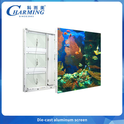 3d Extern Billboard P6 Dual Voltage Power Supply Led Screen 3m X 2m Elektrisch reclame scherm