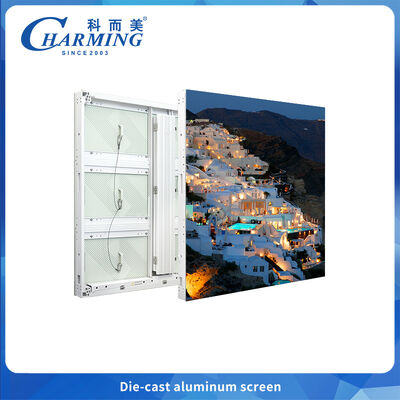 Buiten LED scherm P6.66 P8 P10 Vast Exterieur Video Wall Display Bord Signage Reclame LED Scherm