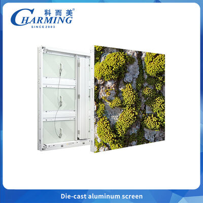Waterdicht aluminium LED-scherm met 10.000 cd/m2 hoge helderheid en dubbele spanning