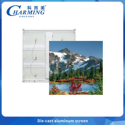 960x960mm Gegooid aluminium scherm P6 buiten Led Board voor reclame vaste installatie
