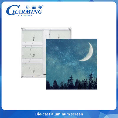 IP65 Protection Die Cast Aluminum LED Screen Energy Saving Outdoor LED Video Wall