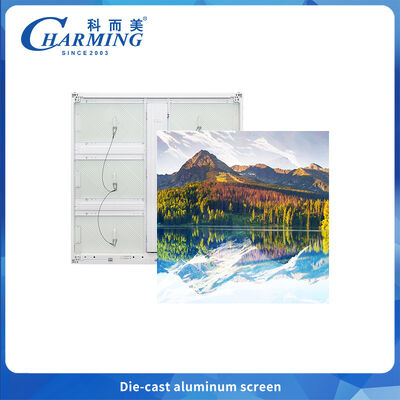 Nieuwste P10-buiten-LED-scherm met hoog contrast en 90° hoeksplicing, IP65