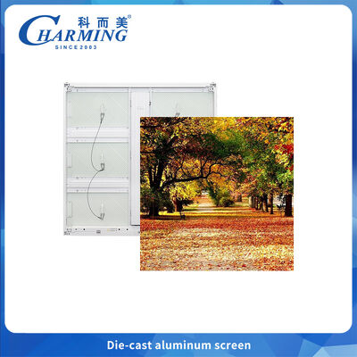 Buitengewassen aluminium LED-scherm met IP65 waterdichtheid, energie-efficiëntie van 220 W/m2 en helderheid van 6500 CD/m2