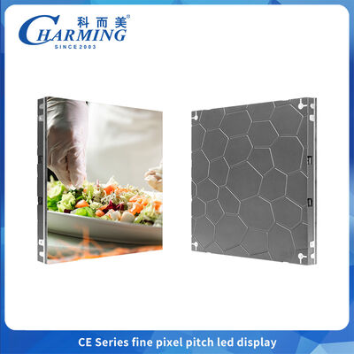 IP40 Aluminium legering kast Kleine toonhoogte P1.86/P2.5 7680HZ Indoor Led Screen Display Gebruik voor vergaderruimte