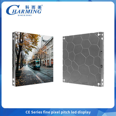 Kleine LED-scherm met lichtgewicht aluminiumkast en Ultra HD-display voor onderhoud aan de voorzijde