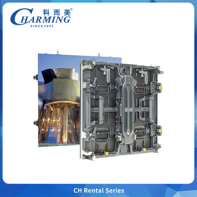 Flexibel Buiten LED Display P3.91 Min Diameter 1.27m Cilinder IP65 Waterdicht voor Creatief Podium