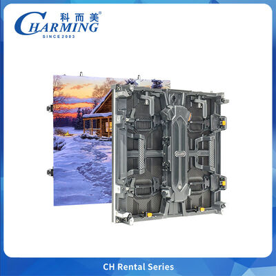 Semi-automatische hoekscherm buiten P3.91 Gekrompen/flexibele/rechthoekige kast voor verhuur evenementen