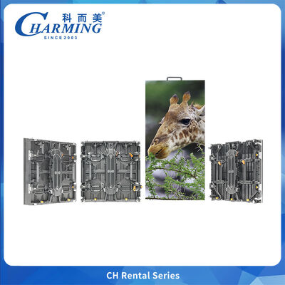 Gebogen & Flexibel Buiten LED Scherm P2.6/P2.9/P3.9 Gietaluminium 7680Hz Hoge Verversingssnelheid voor Verhuurevenementen